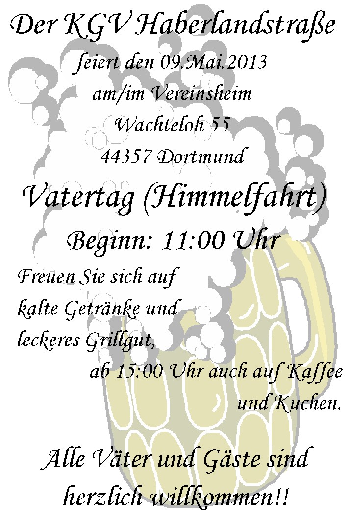 Vatertag 2013