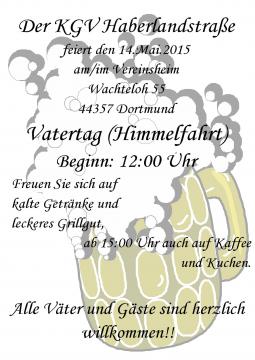 Vatertag 2015
