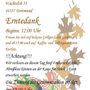 Erntedankfest 2014