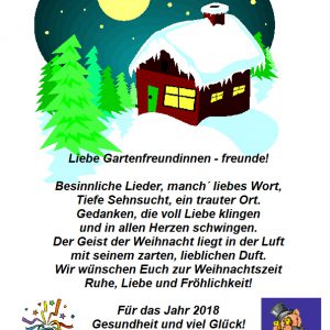 Weihnachtsgruß 2017